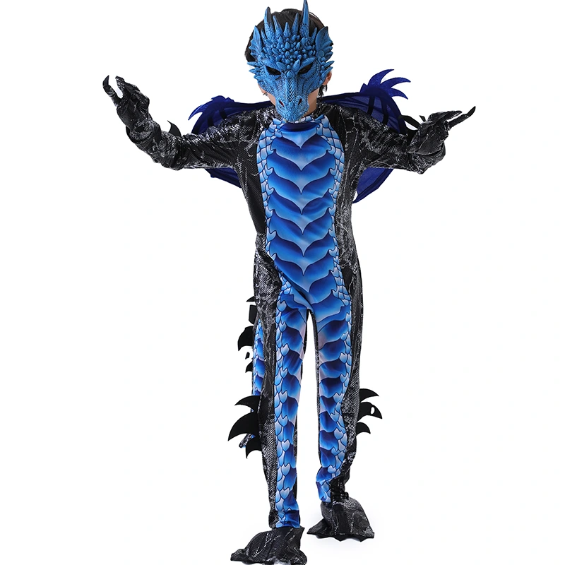 Kids Dragon Costume tail detail